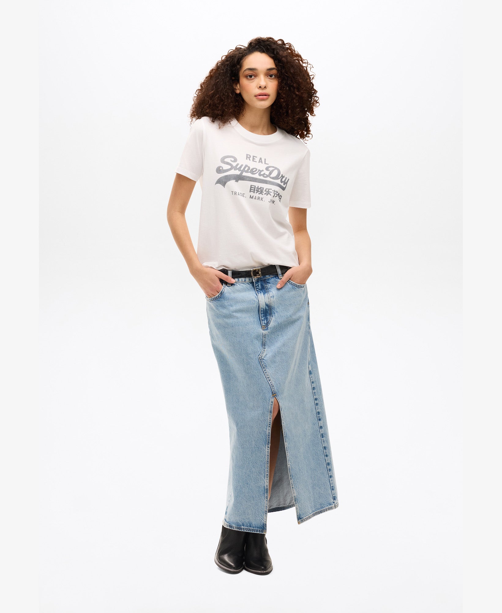 Vintage Logo Relaxed Tee | Optic