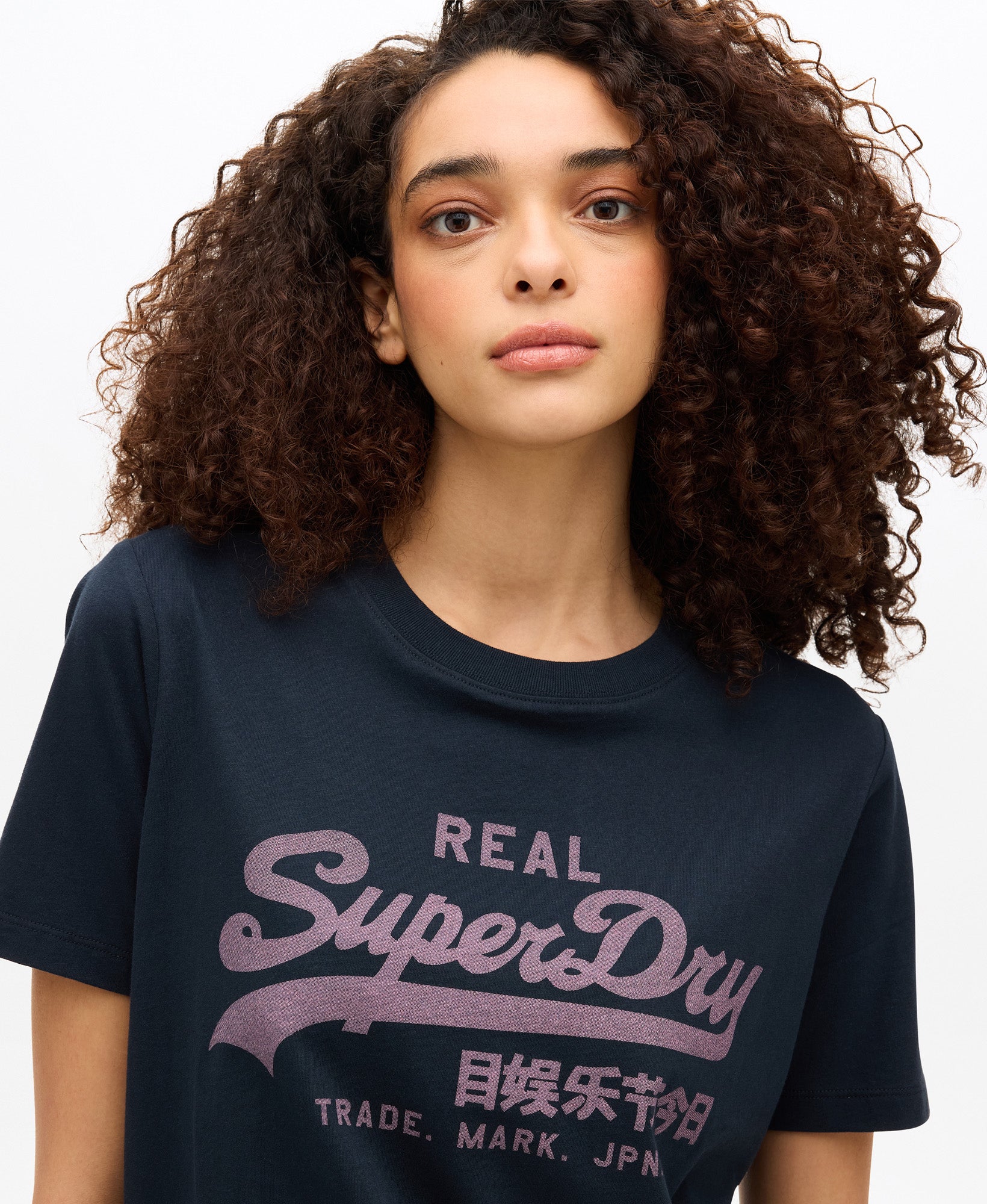 Vintage Logo Relaxed Tee | Eclipse Navy