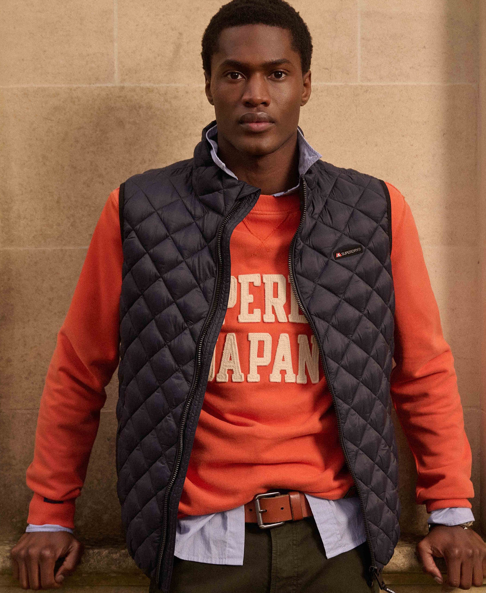 Diamond Quilt Fuji Lite Gilet | Eclipse Navy