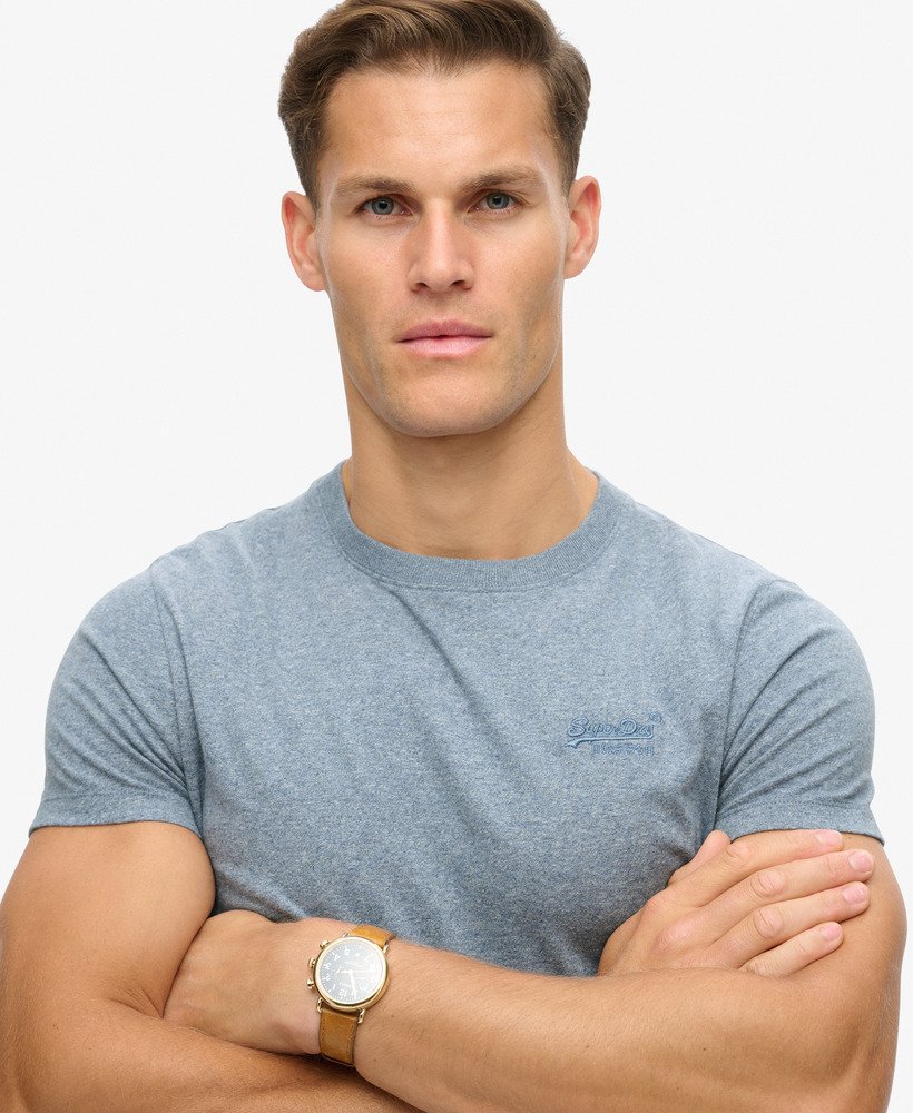 Essential T Shirt | Bay Blue Marle