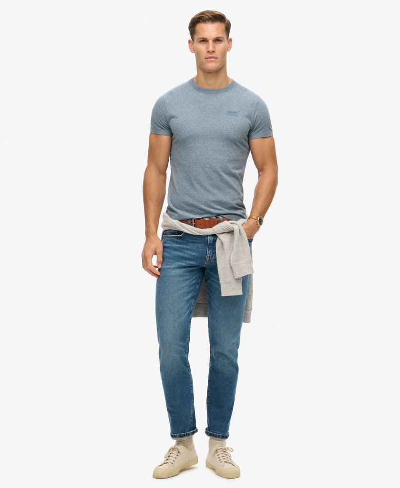Essential T Shirt | Bay Blue Marle