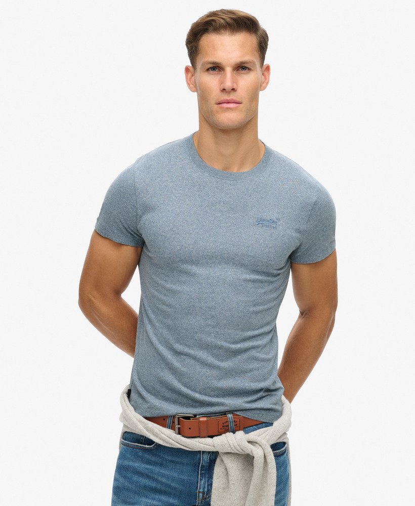 Essential T Shirt | Bay Blue Marle