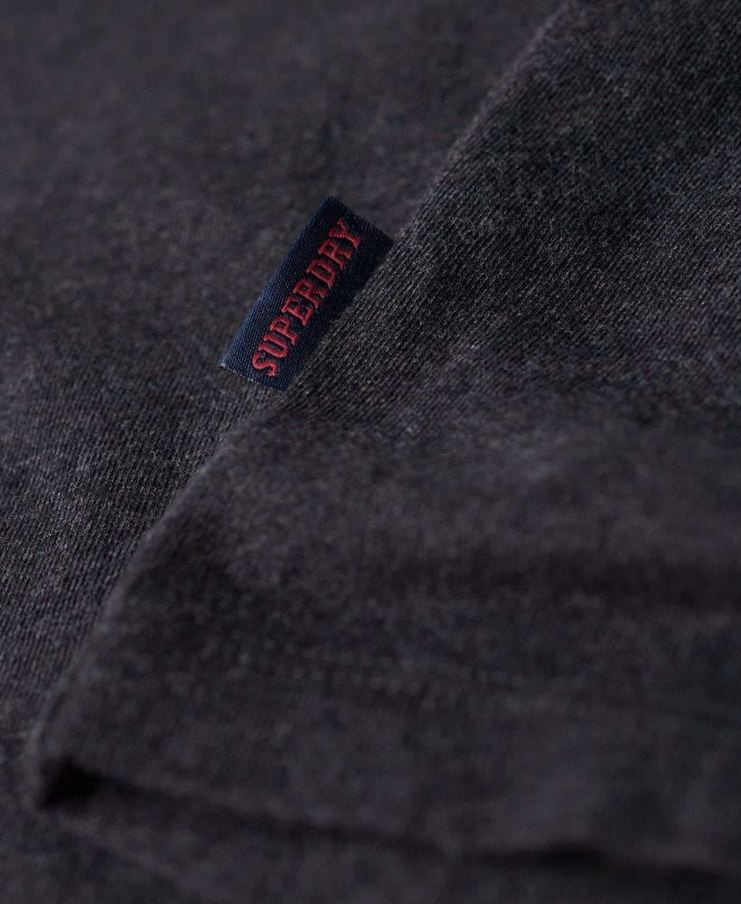 Essential Logo Emb Tee | Raven Black Marle