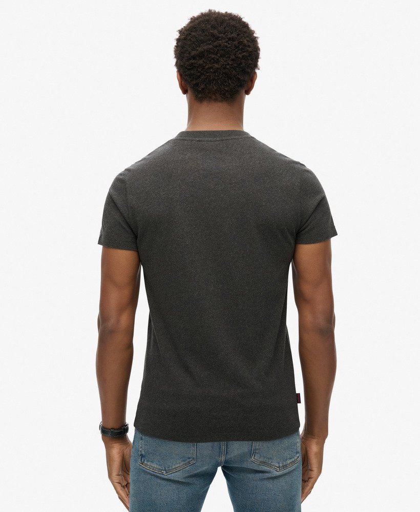 Essential Logo Emb Tee | Raven Black Marle