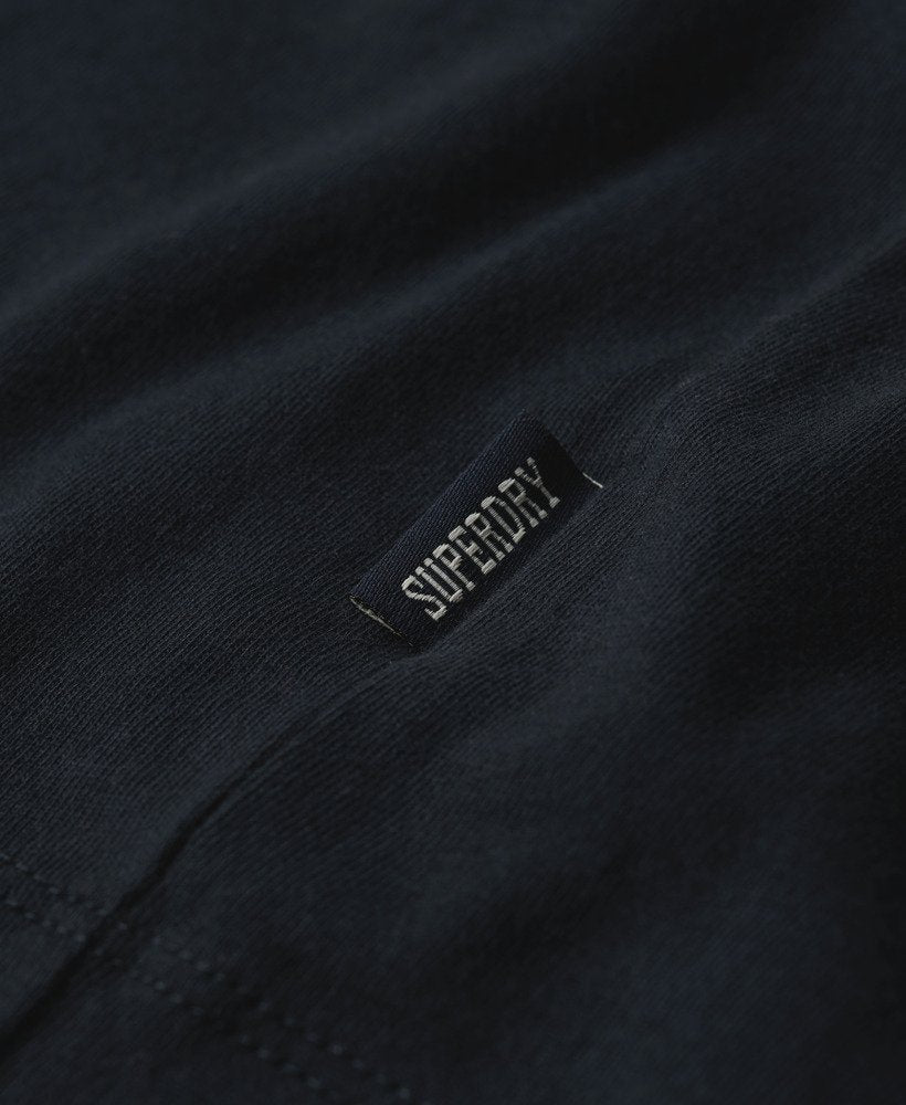 Essential Logo Embroidered Slim Fit Tee | Eclipse Navy