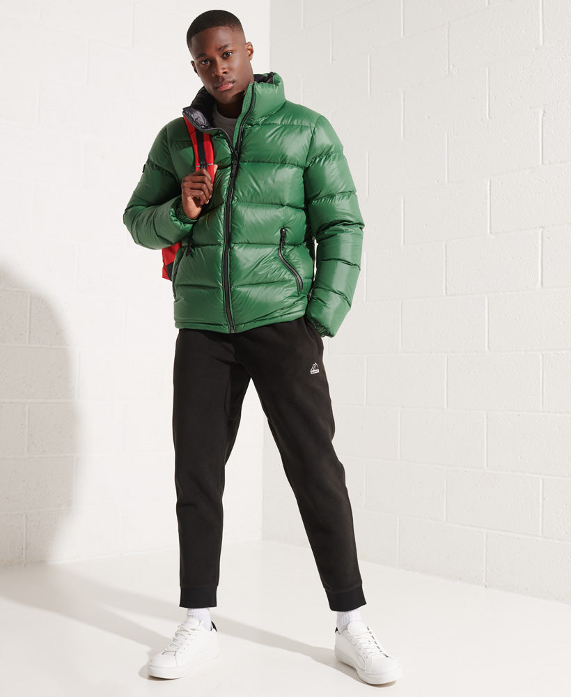 Alpine Luxe Down Jacket | Dark Green – Superdry