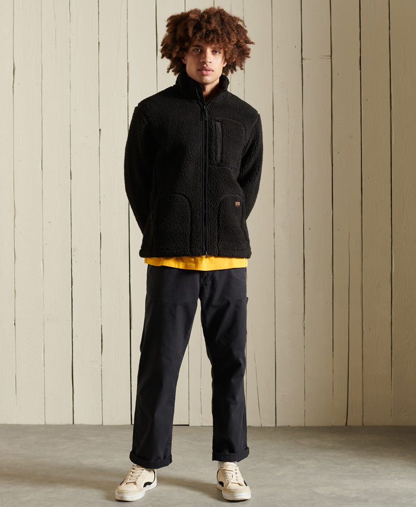 Sherpa Workwear Jacket | Bison Black
