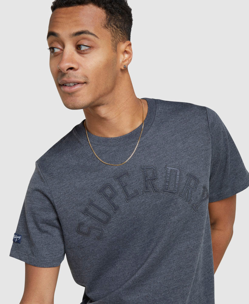 Vintage Overdye Marl T Shirt | Charcoal