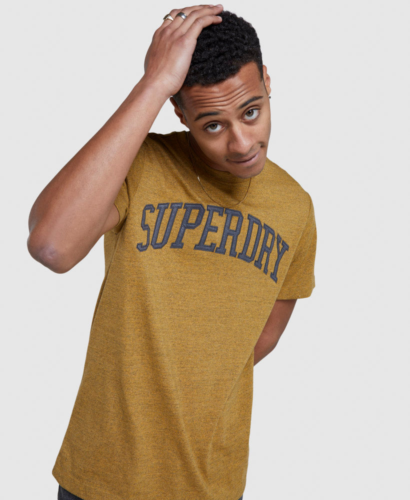 Vintage Overdye Marl T Shirt | Denim Co Ochre – Superdry