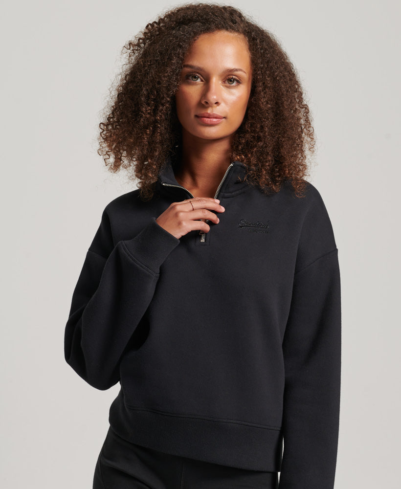 Sweatshirt henley on sale