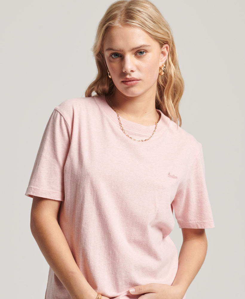 Essential T Shirt  Soft Pink Marle – Superdry