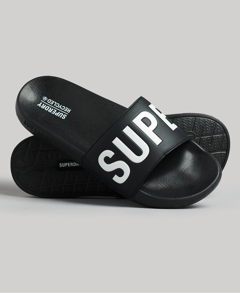 Code Core Pool Sliders | Black/Optic