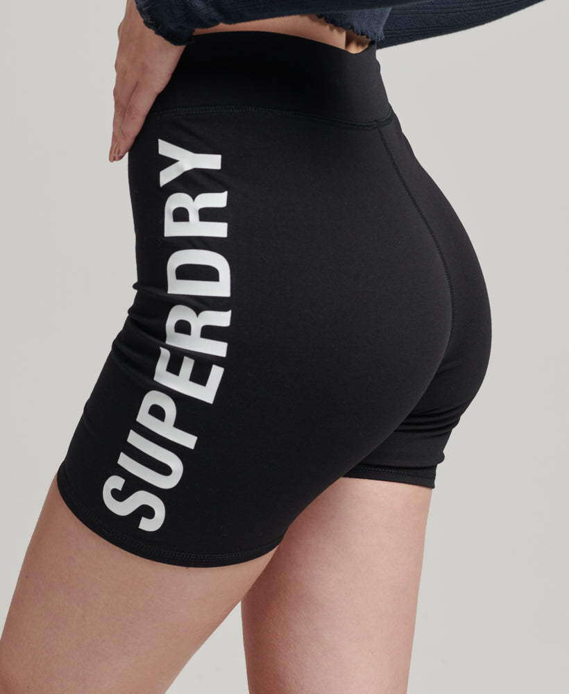 CODE Core Sport Cycle Shorts | Black/Optic