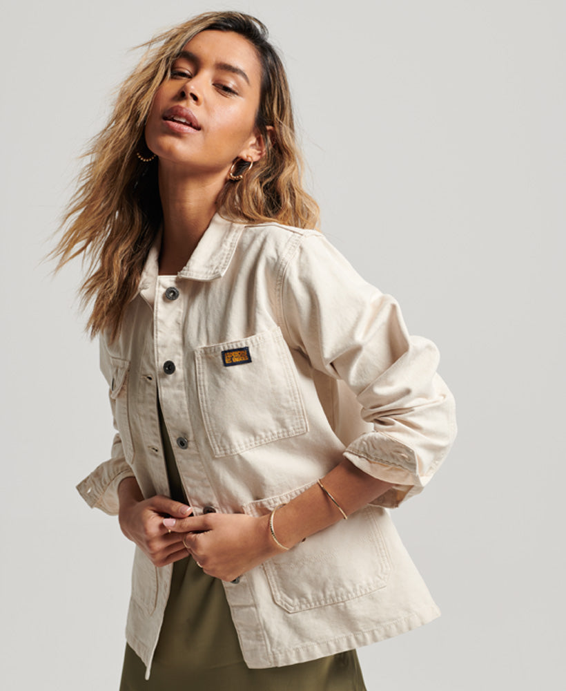 Vintage Chore Jacket | Oatmeal