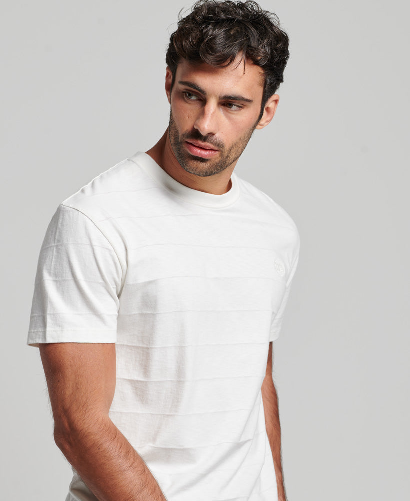 Vintage Texture T Shirt | Bone White – Superdry