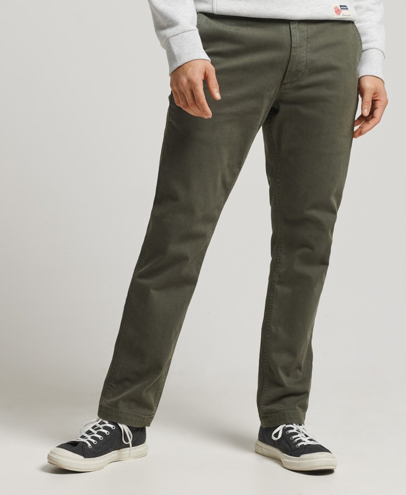 Officers Slim Chino Trousers | Surplus Goods Olive 32