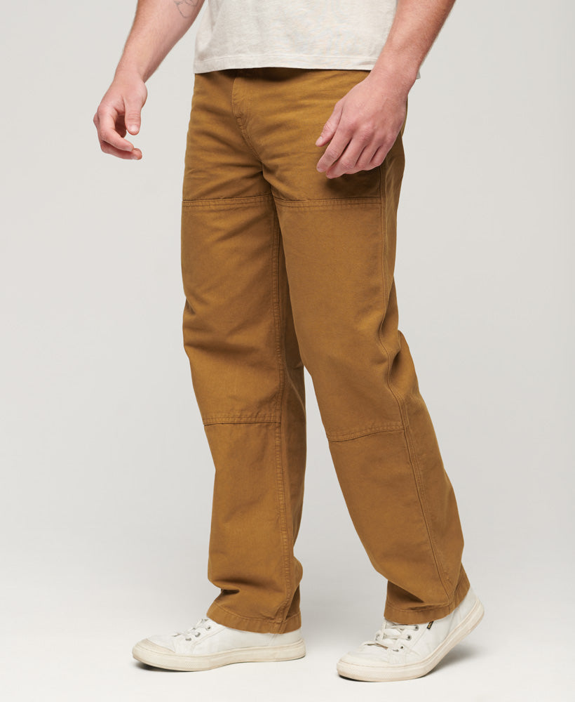 Carpenter Pants | Denim Co Tobacco Brown 32