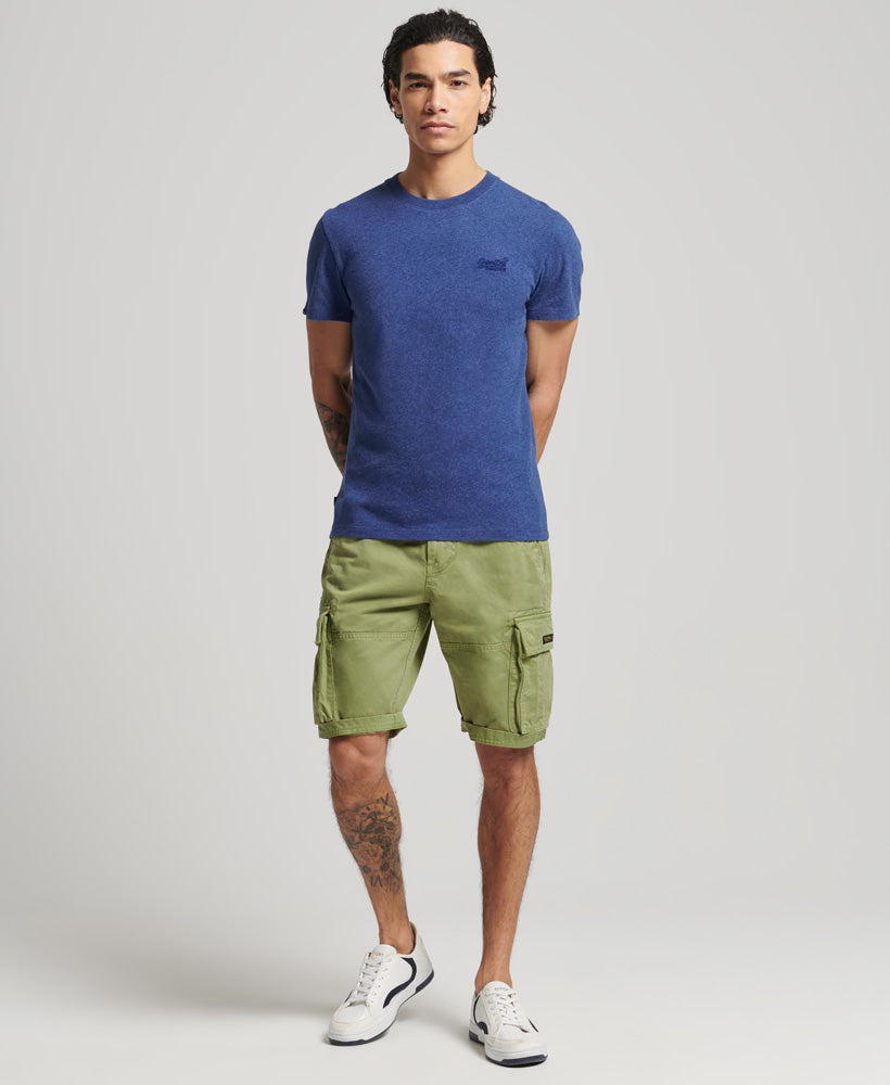 Essential T Shirt | Bright Blue Marle – Superdry