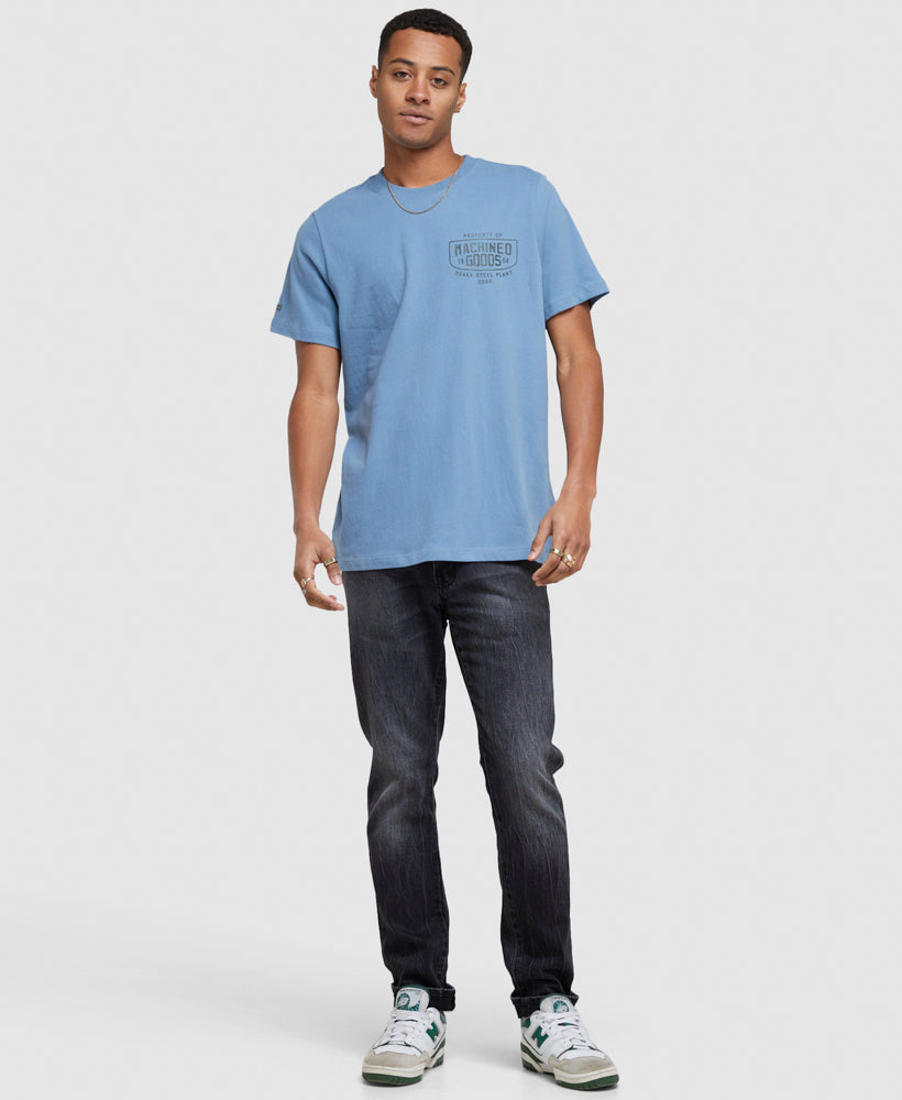 Vintage Workwear T Shirt | Pottery Blue