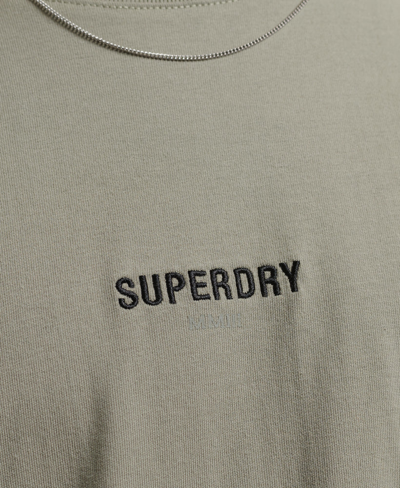 Code Micro Logo T Shirt | Light Khaki