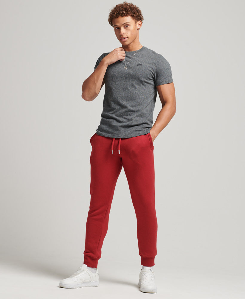 Essential Logo Joggers | Track Red Marle