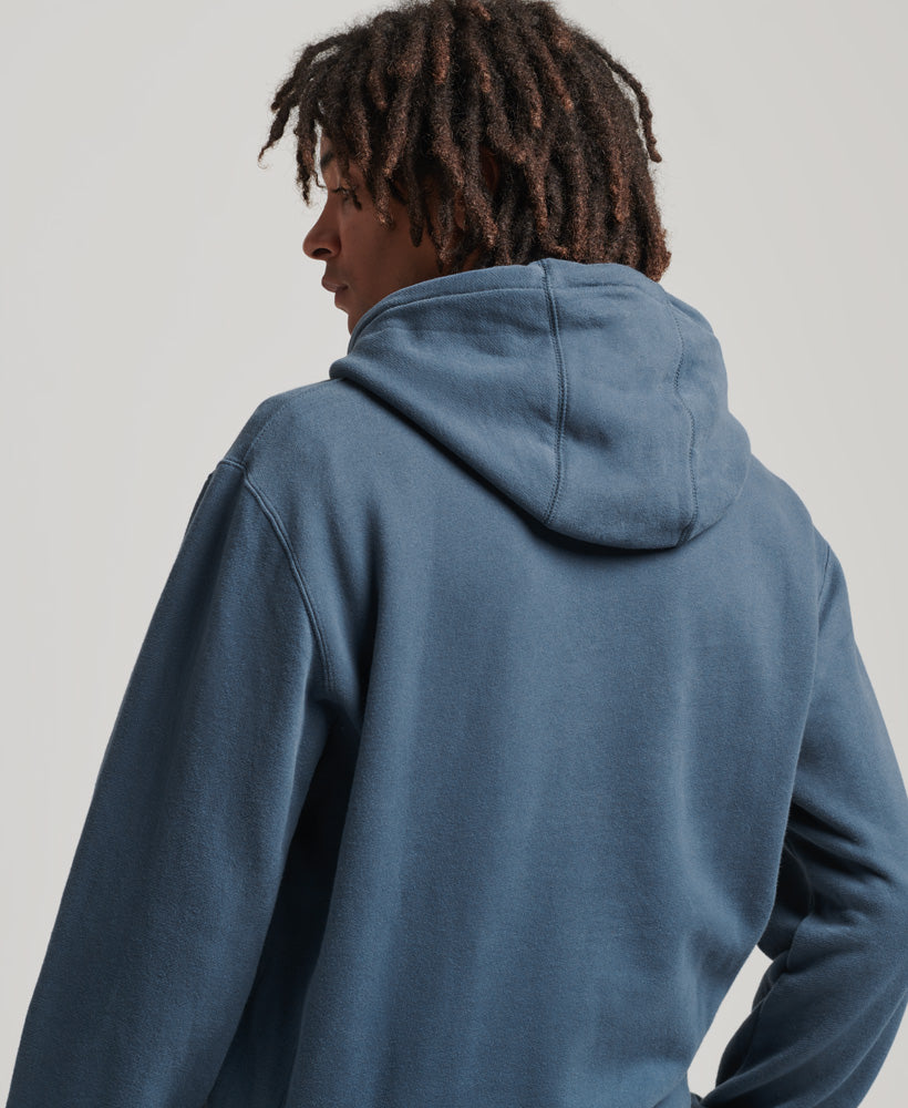 XPD Graphic Loose Crew Hoodie | Ensign Blue