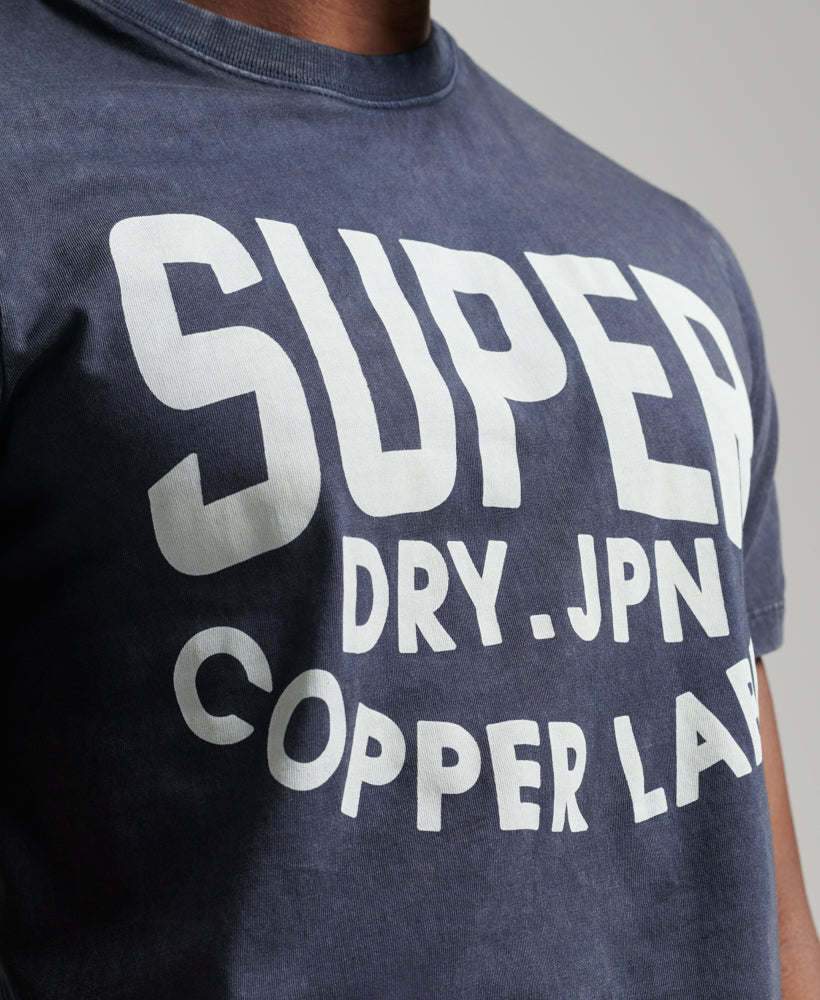 Vintage Copper Label T Shirt | Eclipse Navy