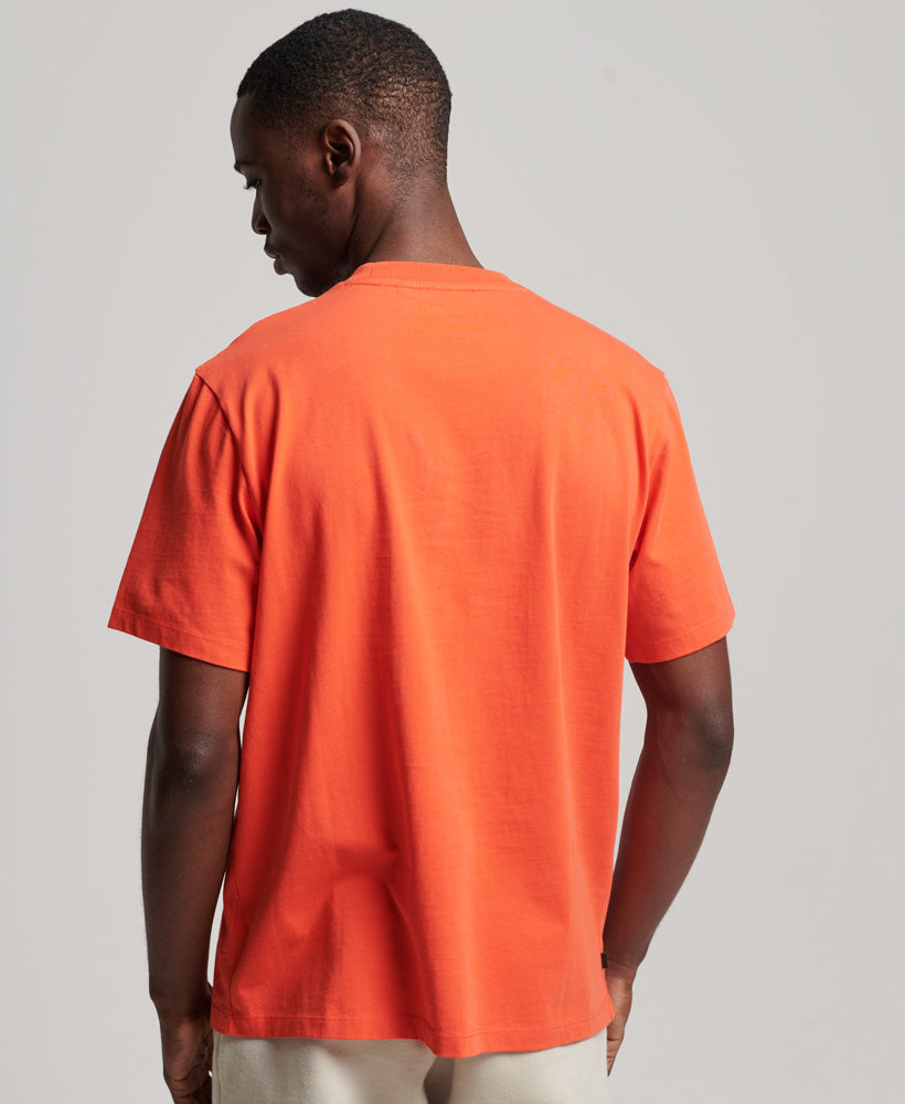 Code Stacked Logo T-Shirt | Sunset Red – Superdry