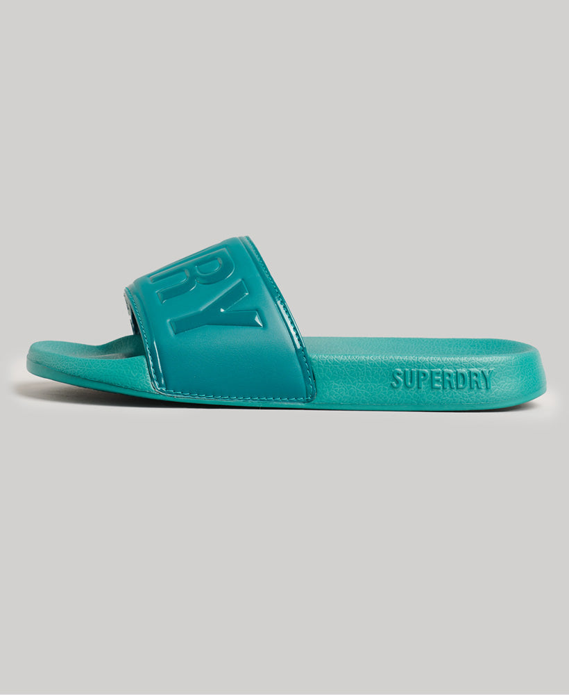 Code Core Pool Sliders | Deep Lake Turquoise