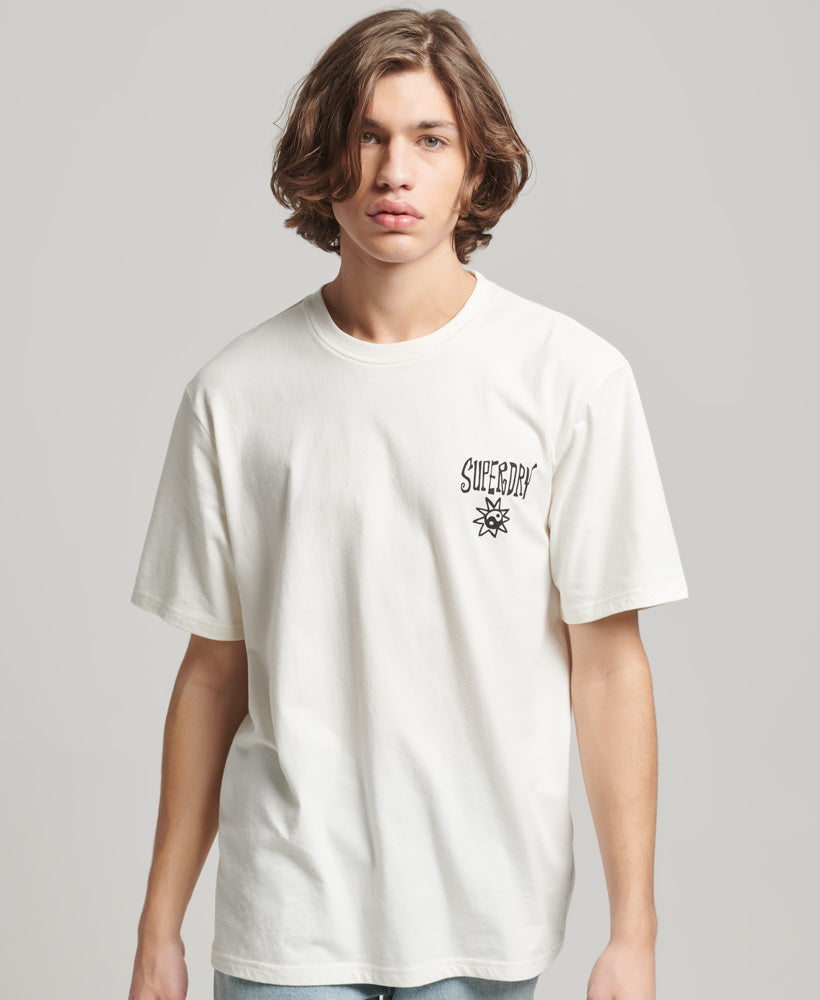 Vintage Tribal Surf T-Shirt | Off White – Superdry