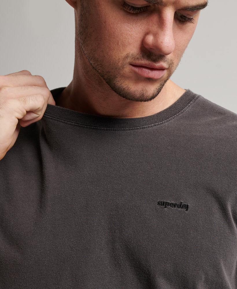 Vintage Mark T-Shirt | Washed Black
