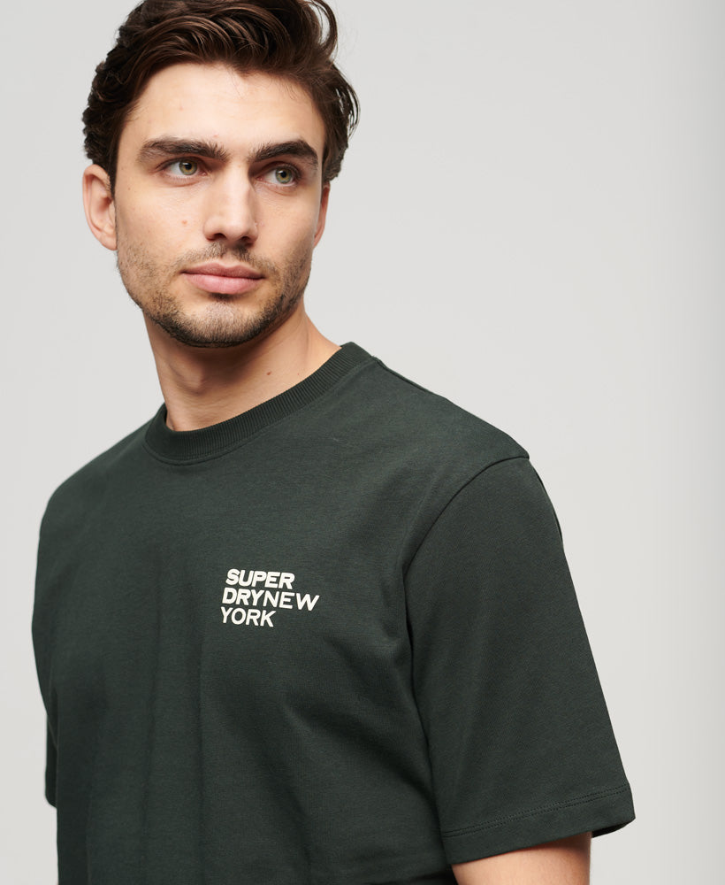 Luxury Sport Loose T-Shirt | Academy Dark Green