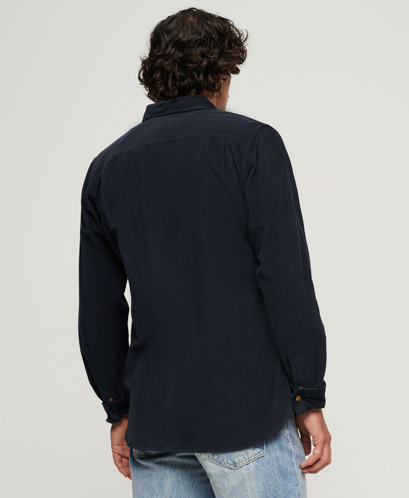 Trailsman Relaxed Fit Corduroy Shirt | Eclipse Navy