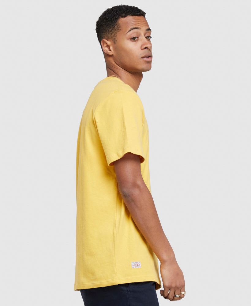 Vintage Workwear Chest T Shirt | Pigment Yellow