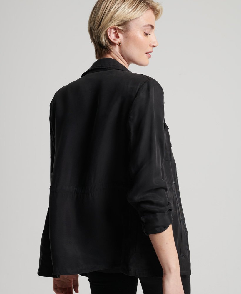 Studios Cupro M65 Jacket | Black