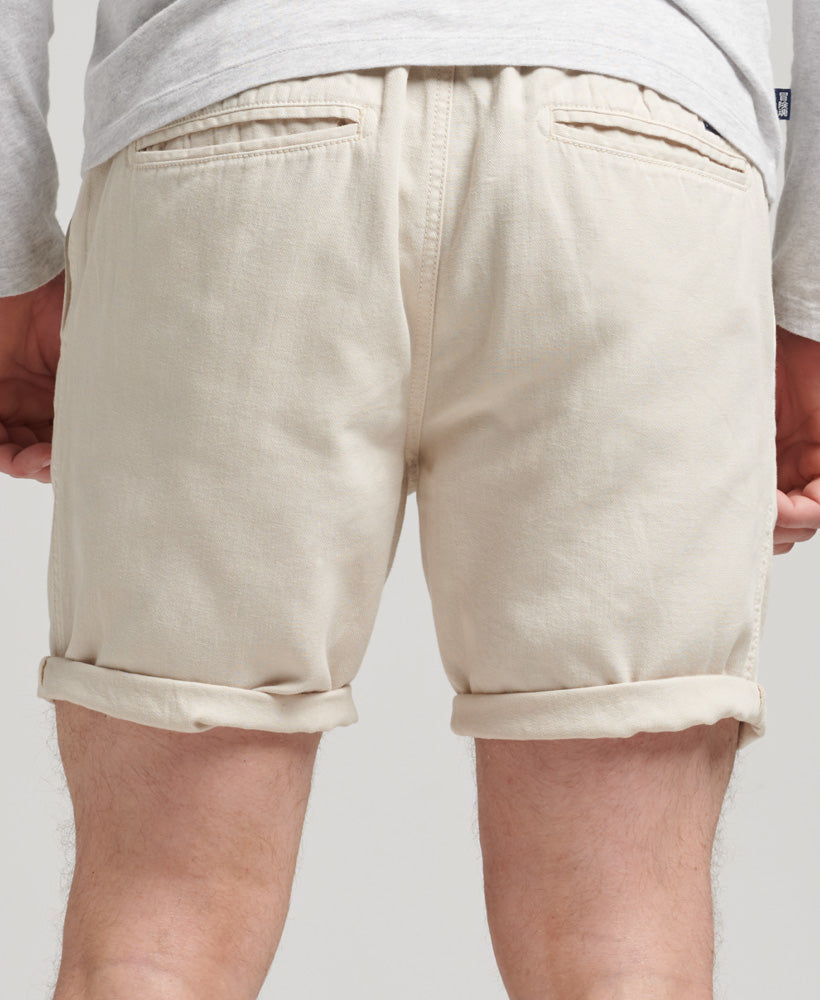 Vintage Overdyed Shorts | Oatmeal