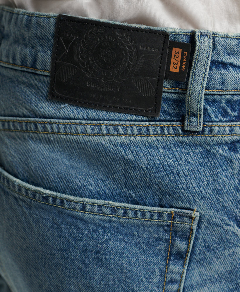 Vintage Straight Jeans | Sycamore Mid Stone – Superdry