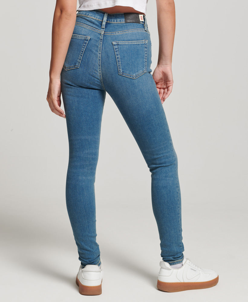 Vintage High Rise Skinny Jeans | Salem Mid Blue
