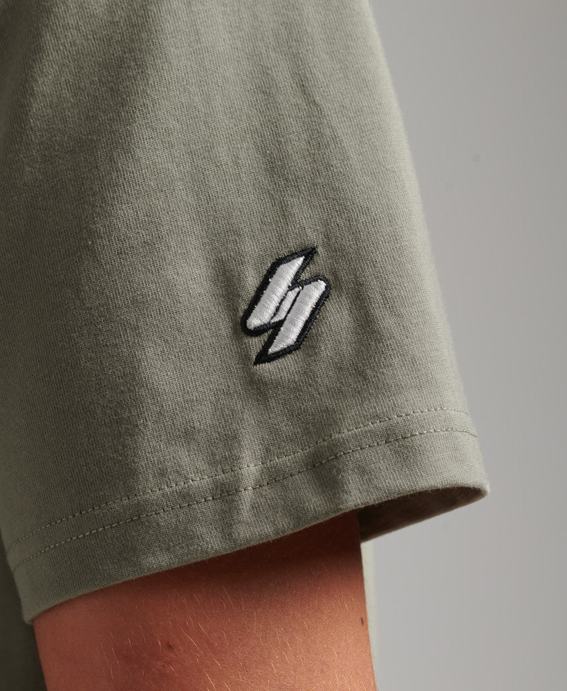 Code Micro Logo T Shirt | Light Khaki