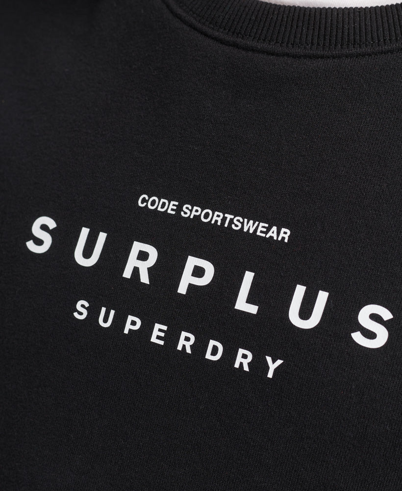 Code Surplus Loose Crew | Black