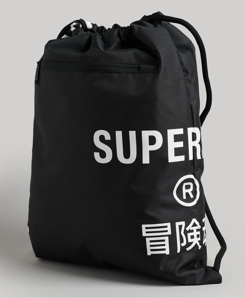 Core Sport Drawstring Bag | Black
