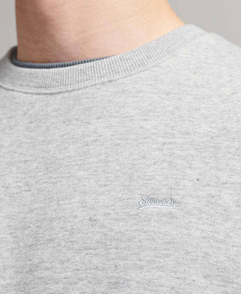 Essential Logo Crew Sweatshirt | Athletic Grey Marle