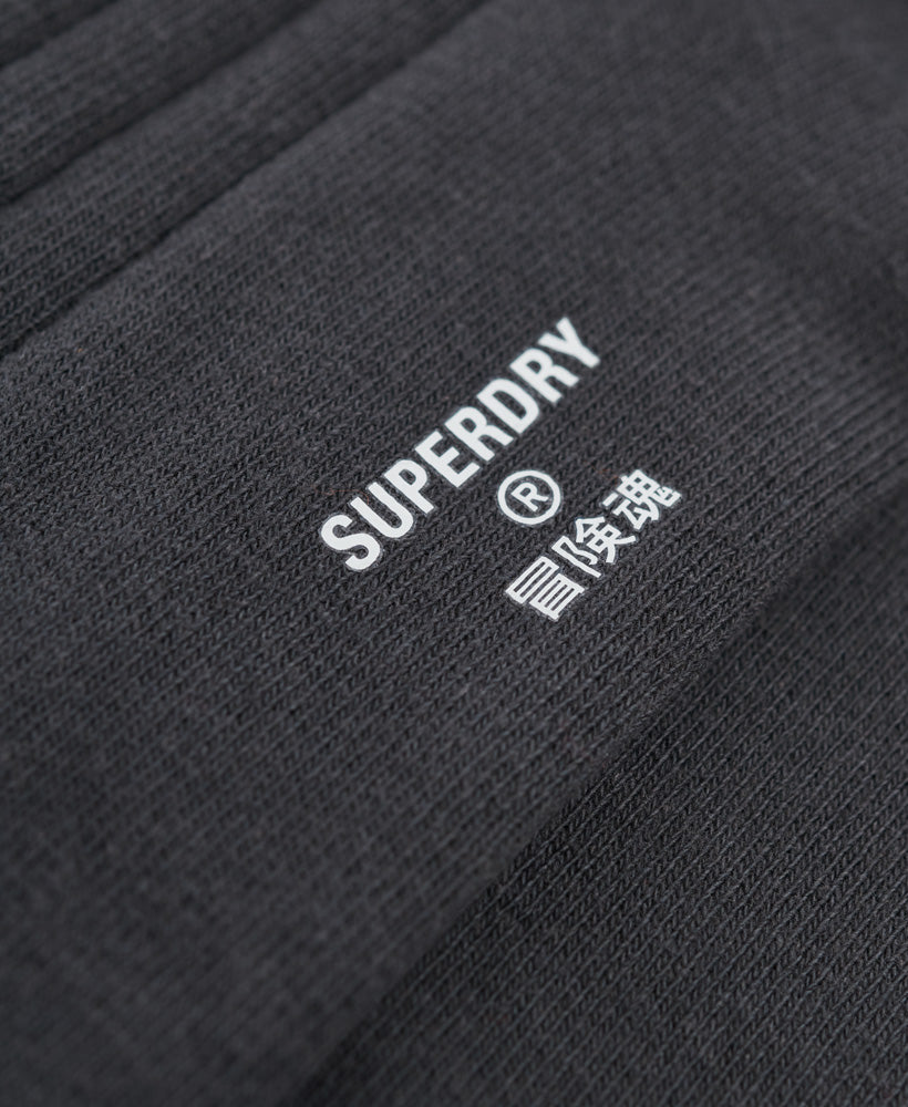 Core Rib Socks | Charcoal Marle