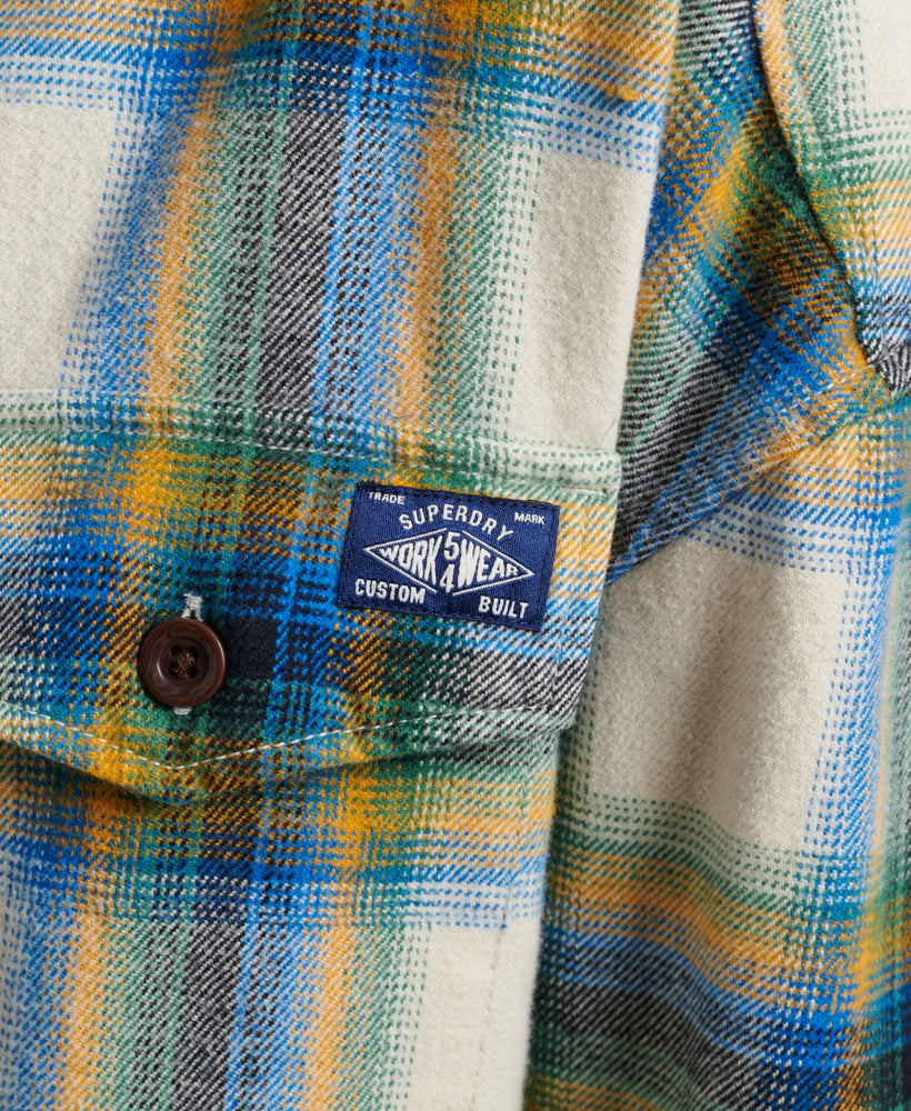 Vintage Check Overshirt | Friars Green Check