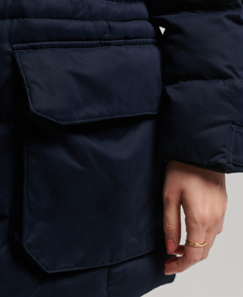 Microfiber Expedition Parka Jacket | Eclipse Navy