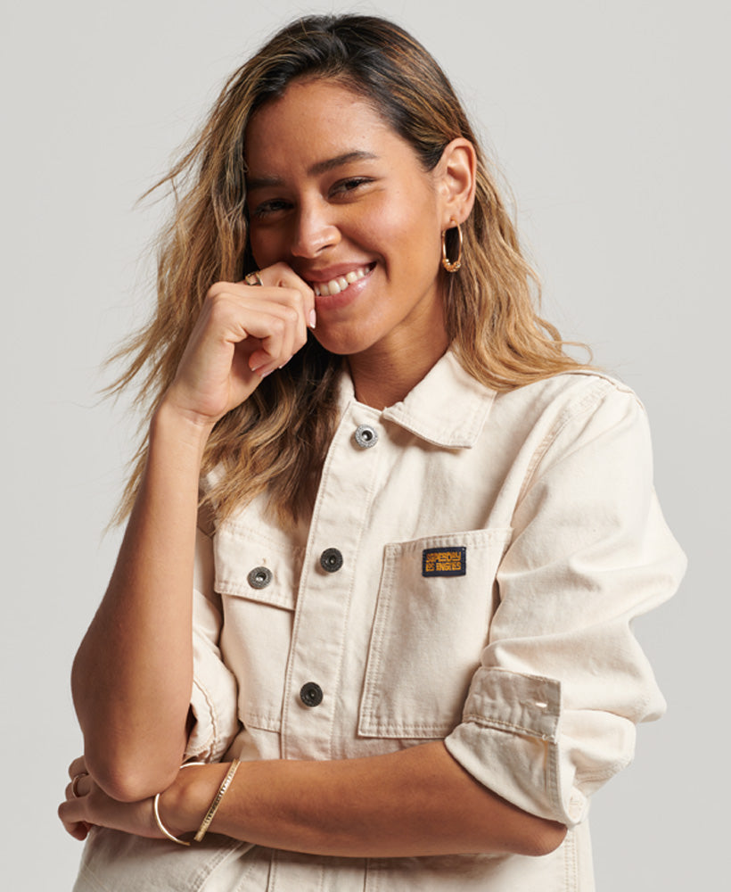 Vintage Chore Jacket | Oatmeal