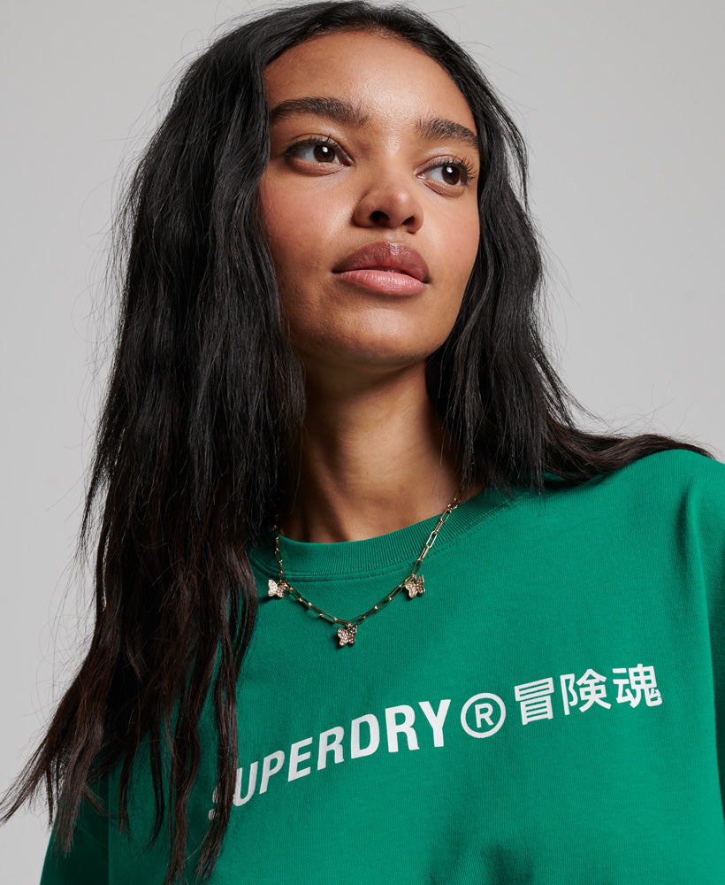 Core Sport T Shirt | Beverly Green – Superdry