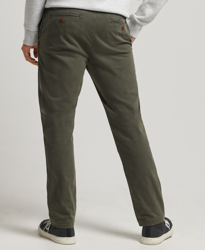 Officers Slim Chino Trousers | Surplus Goods Olive 32