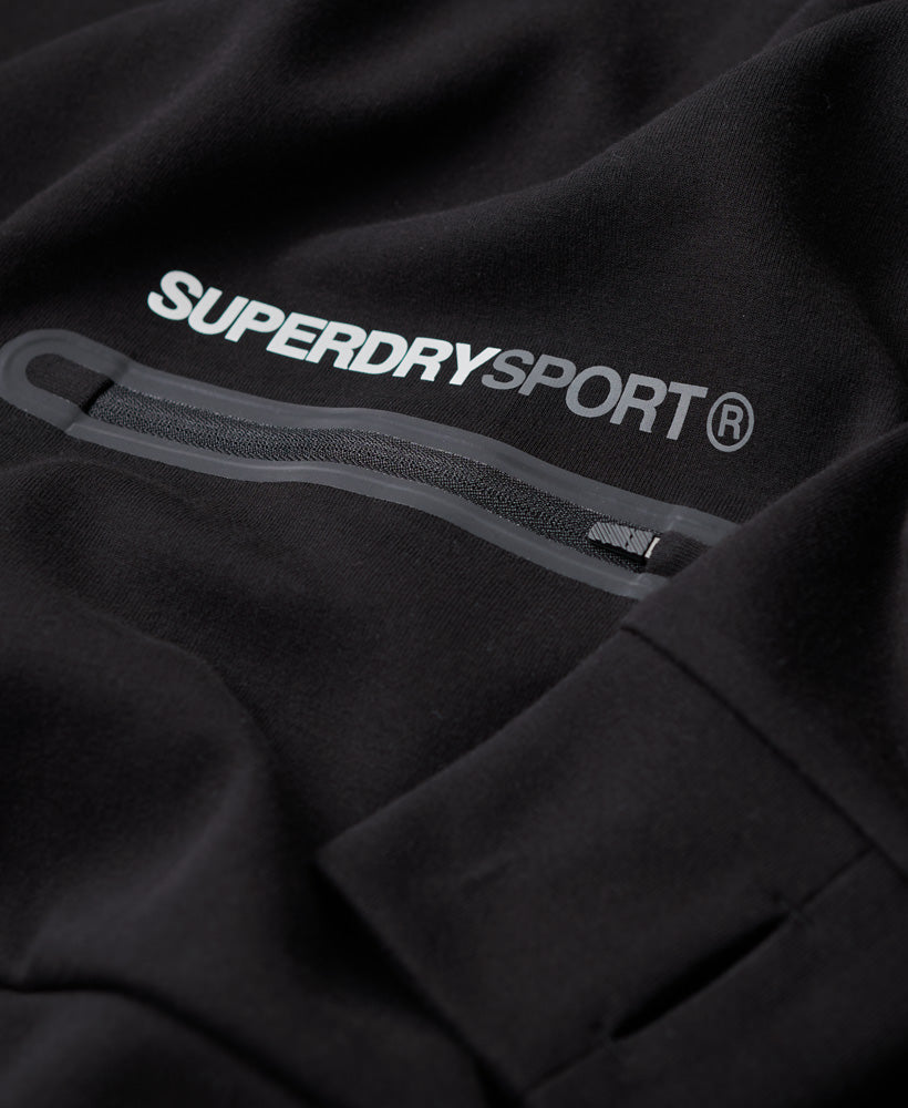 Gymtech Zip Up Hoodie | Black – Superdry