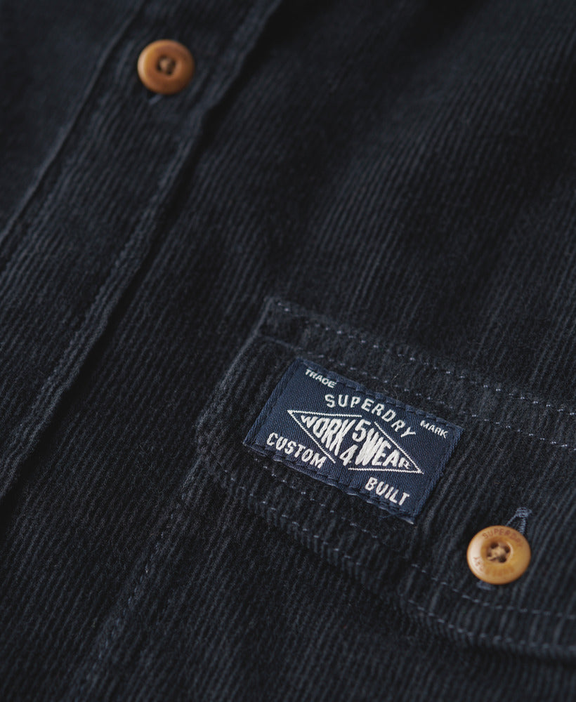 Trailsman Relaxed Fit Corduroy Shirt | Eclipse Navy